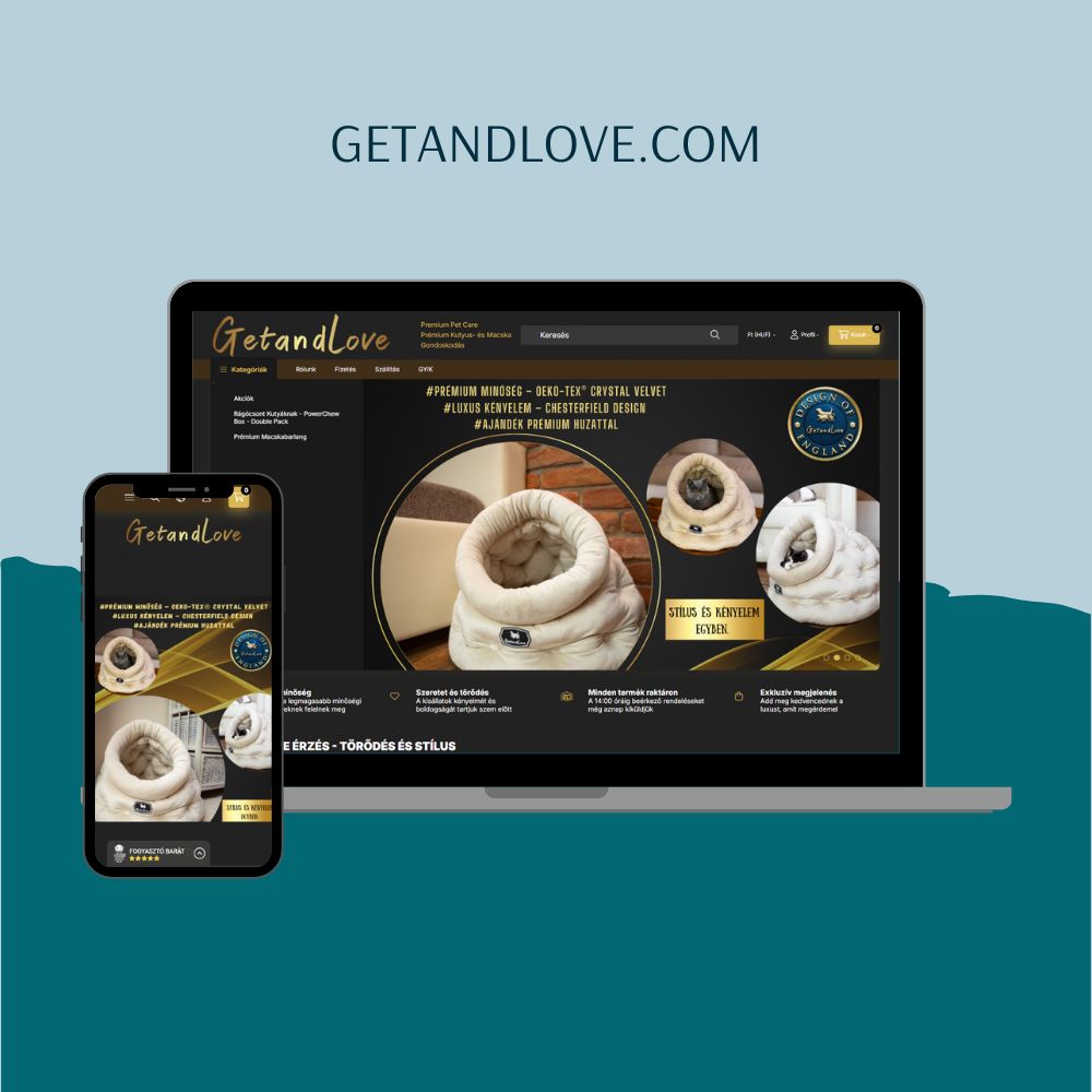 GetandLove UNAS webáruház