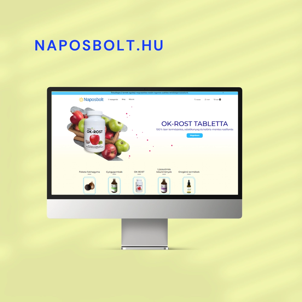 Naposbolt webáruház